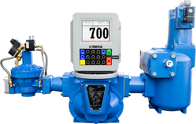 TCS positive-displacement diesel flow meter
